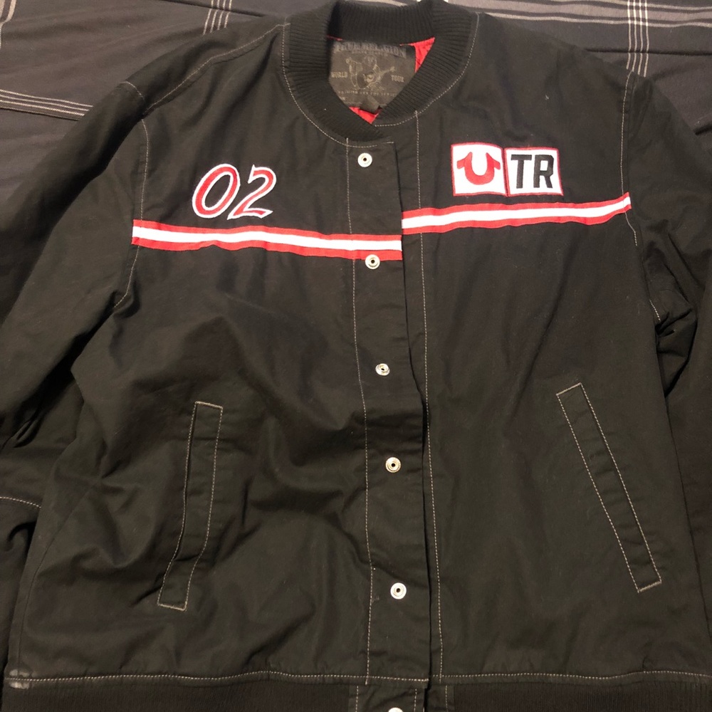 True Religion Jacket Gasoline w/ Embroidery xxl